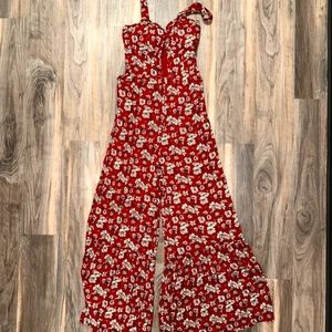 AE Floral Jumpsuit.